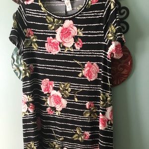 Honey & Lace Rose Striped Napa Dress